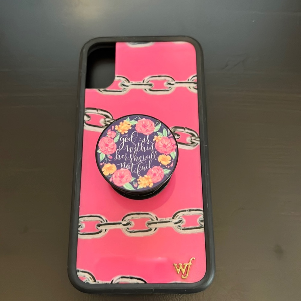 Wildflower iPhone XS case